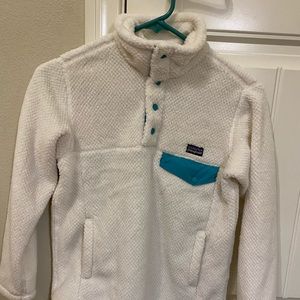 girls snap button pullover